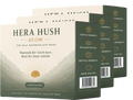 Hera Hush Glow Trio — three boxes of unscented self-warming eye masks (30 masks)